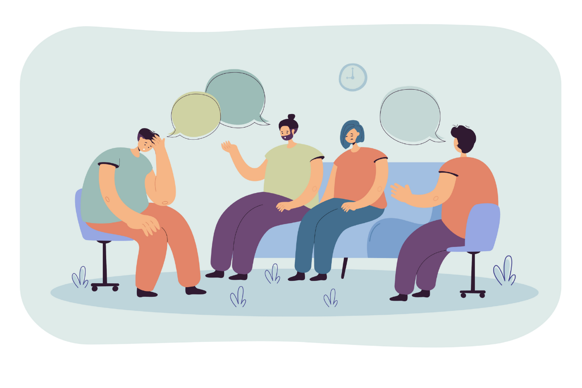 Gruppi di psicoterapia online e in presenza